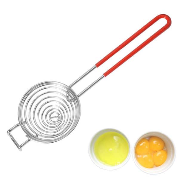 Stainless Steel Egg Separator Egg Yolk White Separator, Egg Divider Kitchen Tool for Baking