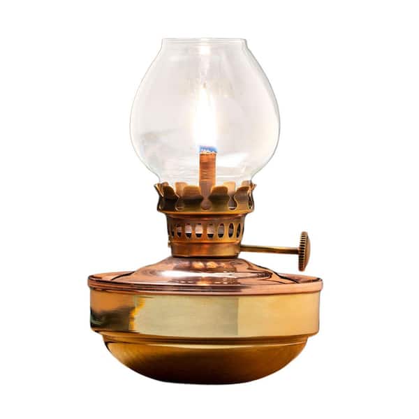 KINGS COUNTY TOOLS 4.75 in. Naval-Style Oil Lamp - Tabletop Torch