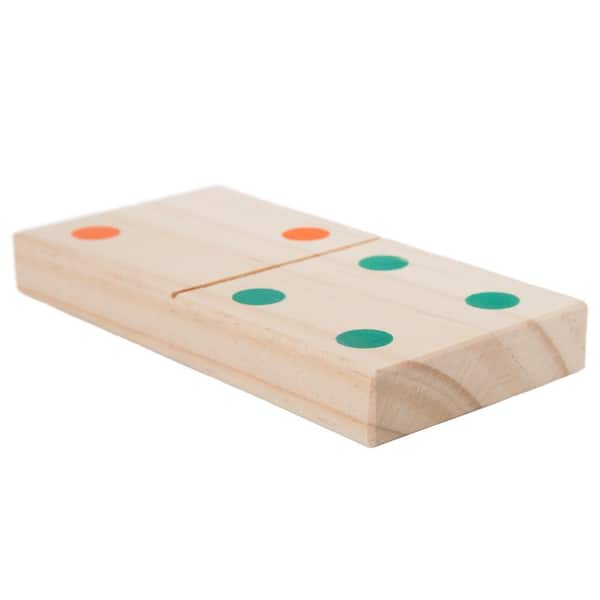 3D Wooden Game Puzzle - Domino