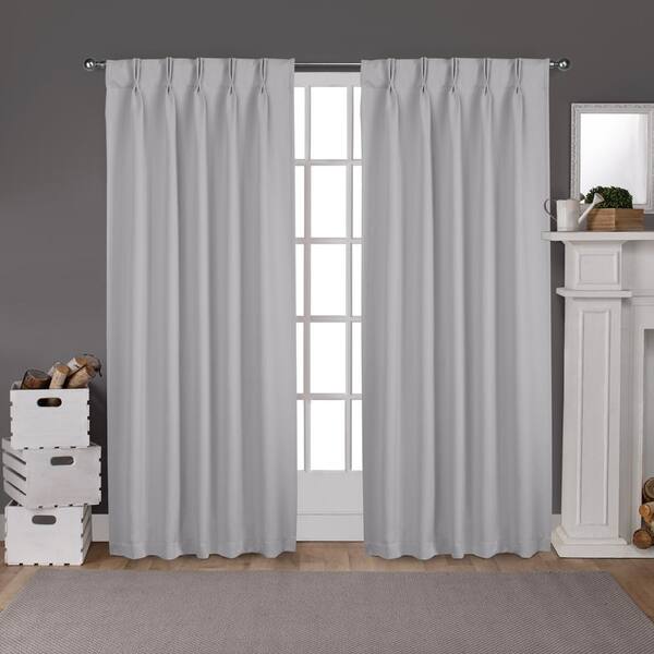 pleated pinch drapes
