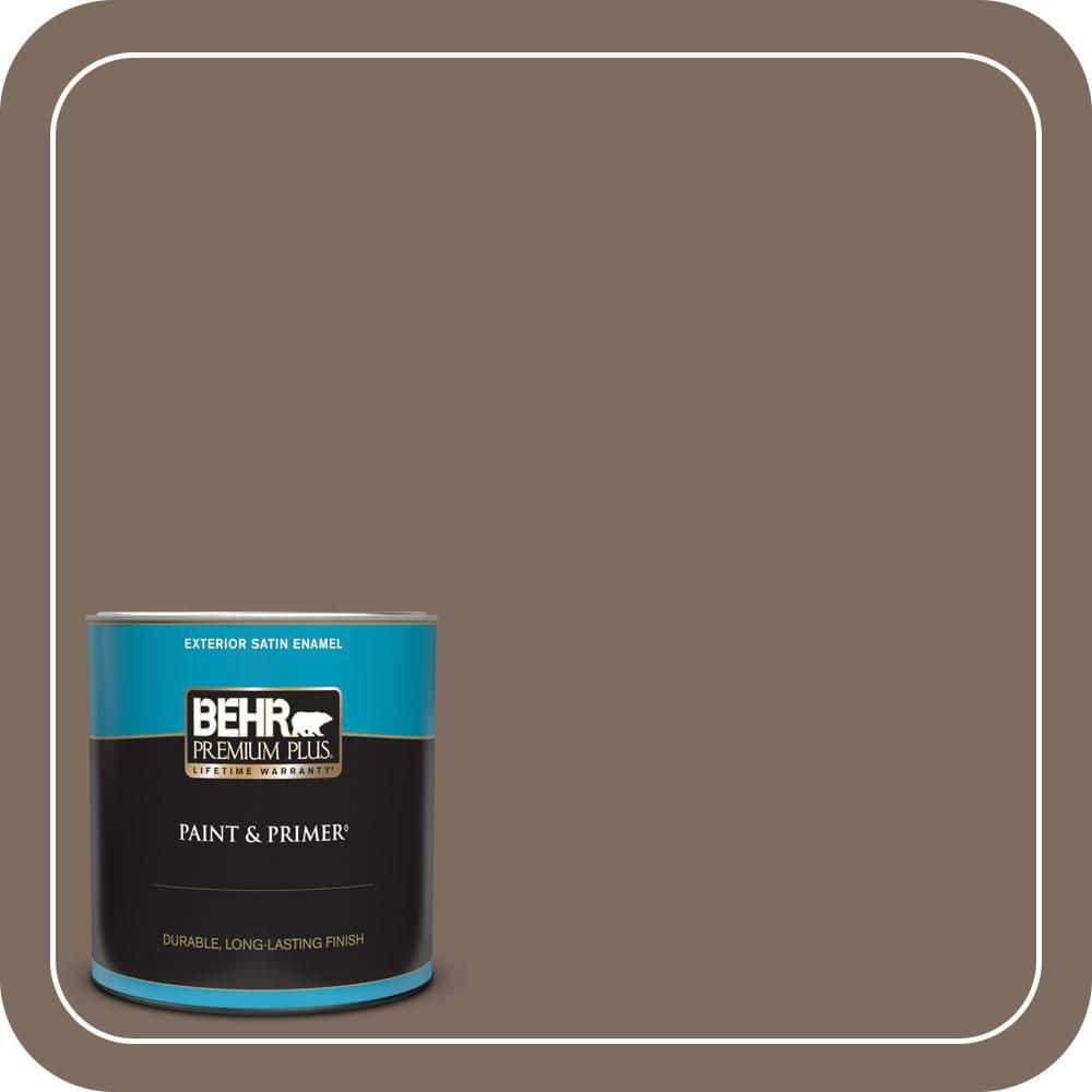 1 qt. #PPU5-03 Antique Earth Satin Enamel Exterior Paint & Primer price history on PriceWatchPro