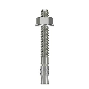 10 Simpson Strong-Tie 304 Stainless Steel Wedge Anchors – 3/4" X 6-1/4" (WA756144SS)