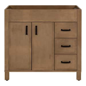 Winsome 36 in. W x 21.85 in. D x 34.41 in. H Bath Vanity Cabinet without Top in Sand