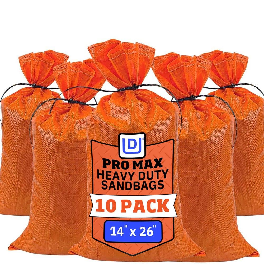 DURASACK 14 in. x 26 in. Orange Pro Max Extra UV Flood Barrier