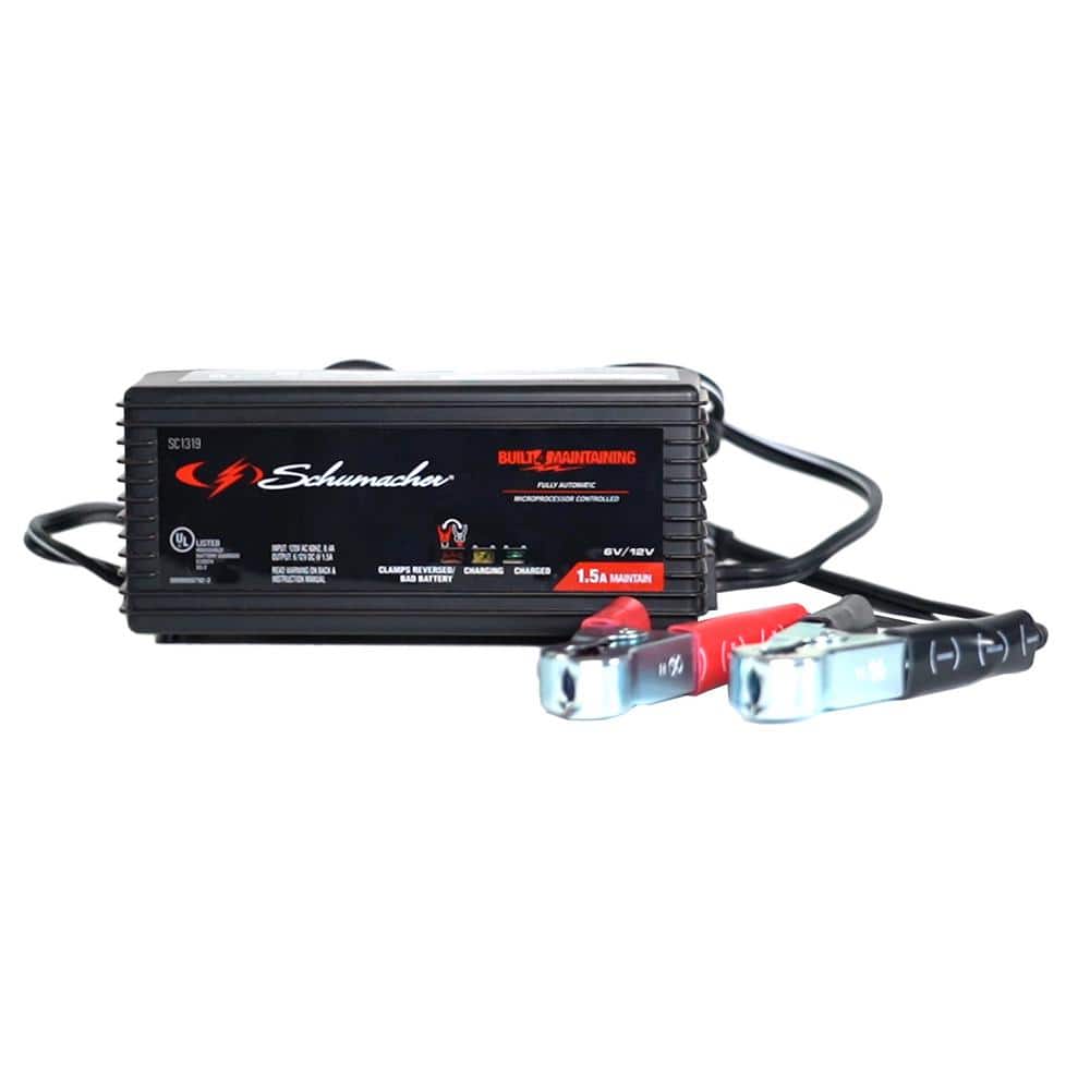 Schumacher 15/3 Amp Battery Charger/Maintainer, 1 ct