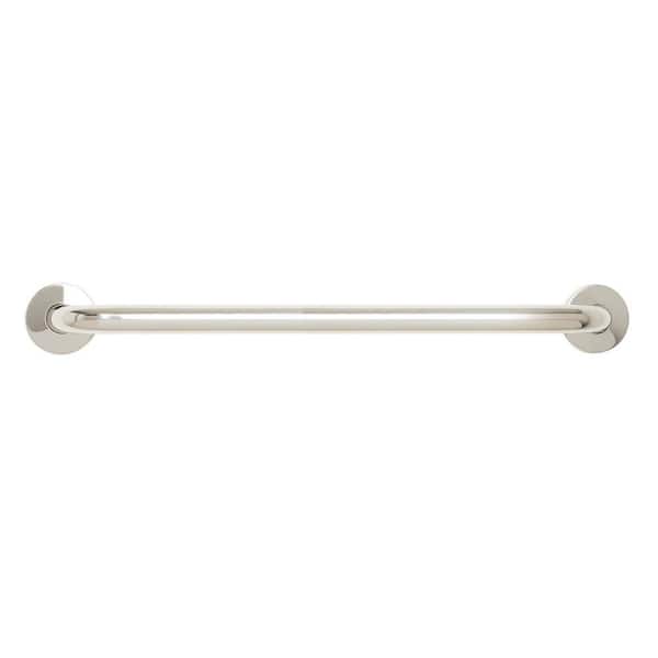 SEACHROME 24 in. x 1-1/4 in. Dia Stainless Steel Wall Mount ADA Compliant Bathroom Shower Grab Bar in Polished