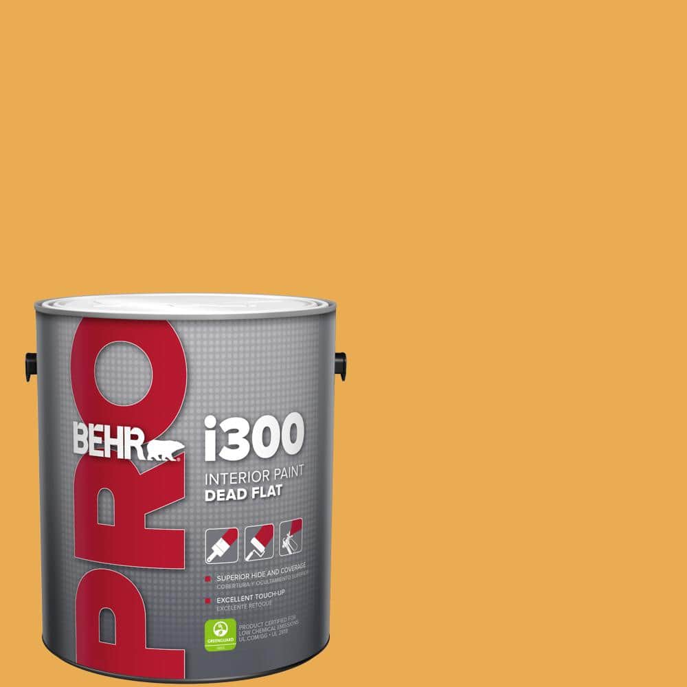 1 gal. #BIC-43 Optimist Gold Dead Flat Interior Paint price history on PriceWatchPro