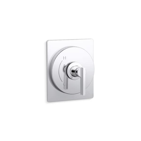 KOHLER Castia By Studio McGee Rite-Temp Valve Trim in Polished Chrome