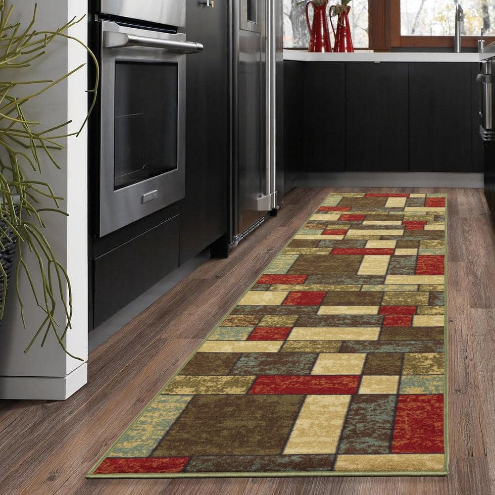 Ileading Laundry Room Runner Rug 20X59 Farmhouse Kitchen Floor Mats Non  Slip Entryway Throw Rugs Machine Washable Grey Indoor Decor Carpet for