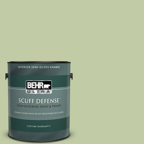 BEHR ULTRA 1 gal. #M360-4 Marjoram Extra Durable Semi-Gloss Enamel Interior Paint & Primer