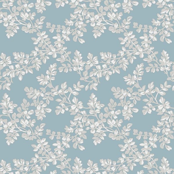 Laura Ashley Laura Ashley Burnham Pale Seaspray Wallpaper