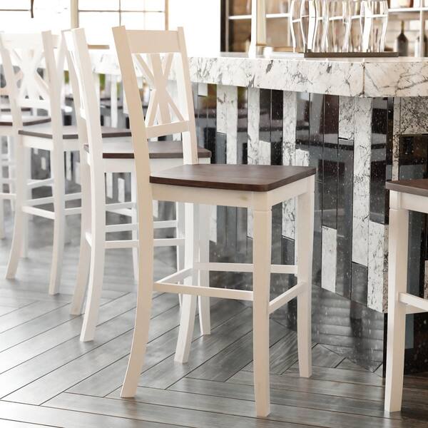 White bar stools with wood seats new arrivals