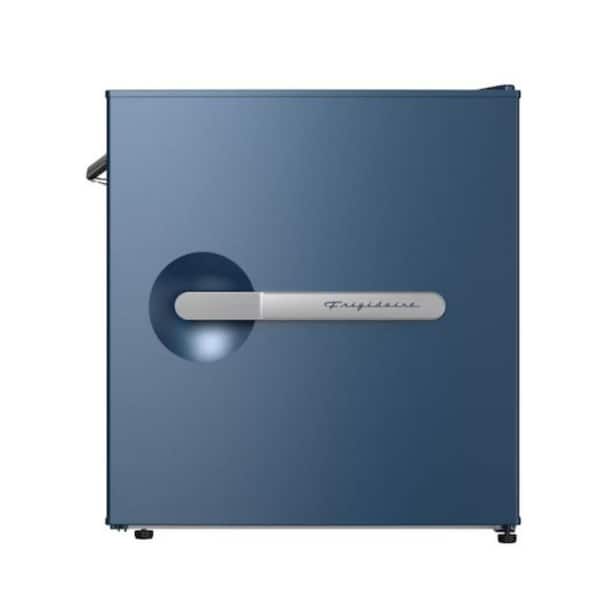Frigidaire 1.6 cu. ft. Retro Bar Mini Refrigerator in Blue with Side Bottle Opener
