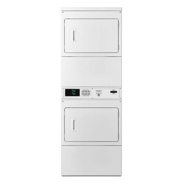 Whirlpool 7.4 cu. ft. vented Front Load Electric Dryer in White with Space Saving Design