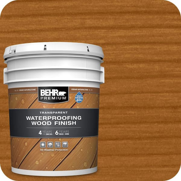 5 gal. #T-533 Cedar Naturaltone Transparent Waterproofing Exterior Wood Finish