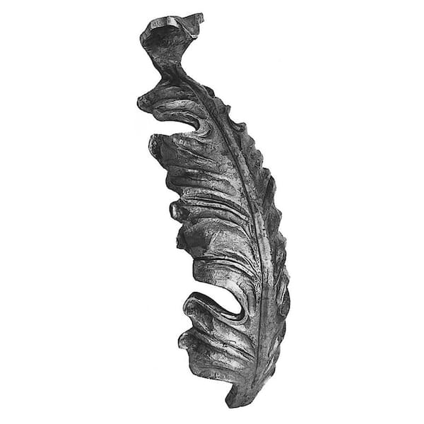 arteferro 7-1/16 in. x 2 in. 5/32 in. Stamped Raw Leaf
