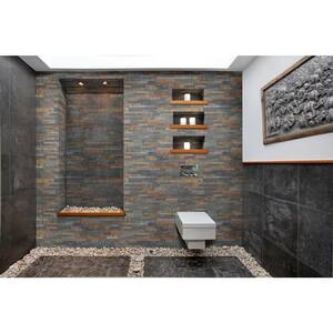 Salvador Multi Ledger Panel 6 in. x 24 in. Textured Sandstone Wall Tile (60 sq. ft./Pallet)