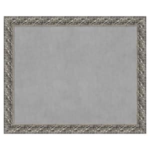 Silver Luxor 46 in. x 38 in Framed Magnetic Board