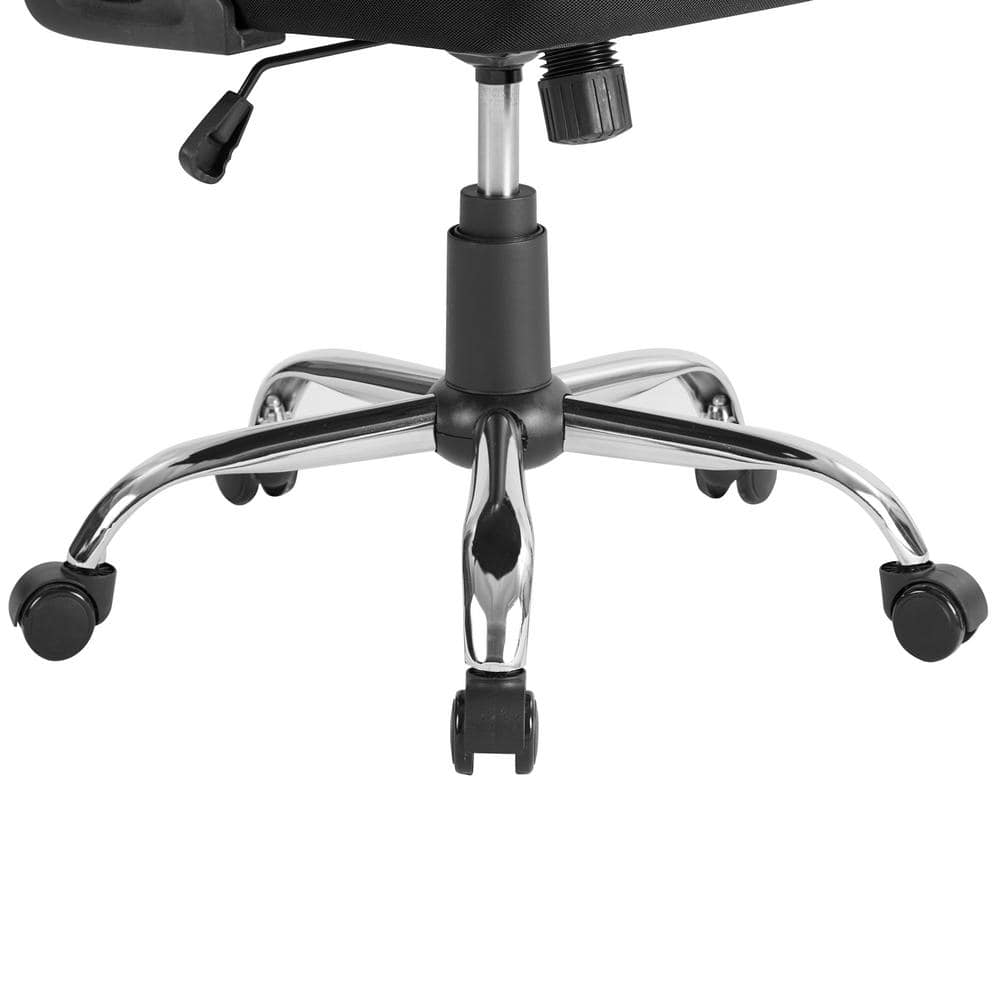 Black Ergonomic High Back Mesh Swivel Office Chair with Adjustable Arms