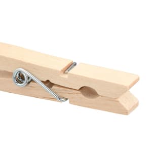 Wood Clothespins with Spring (200-Pack)