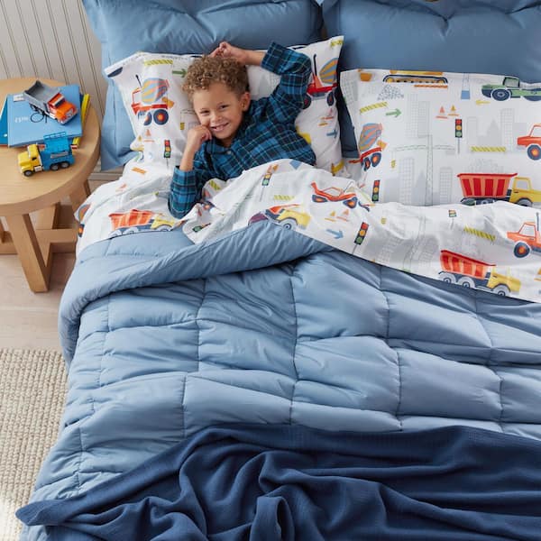 Duvet Cover Kids Full Sheets 5pc Kids Bed Set – King Size Fitted