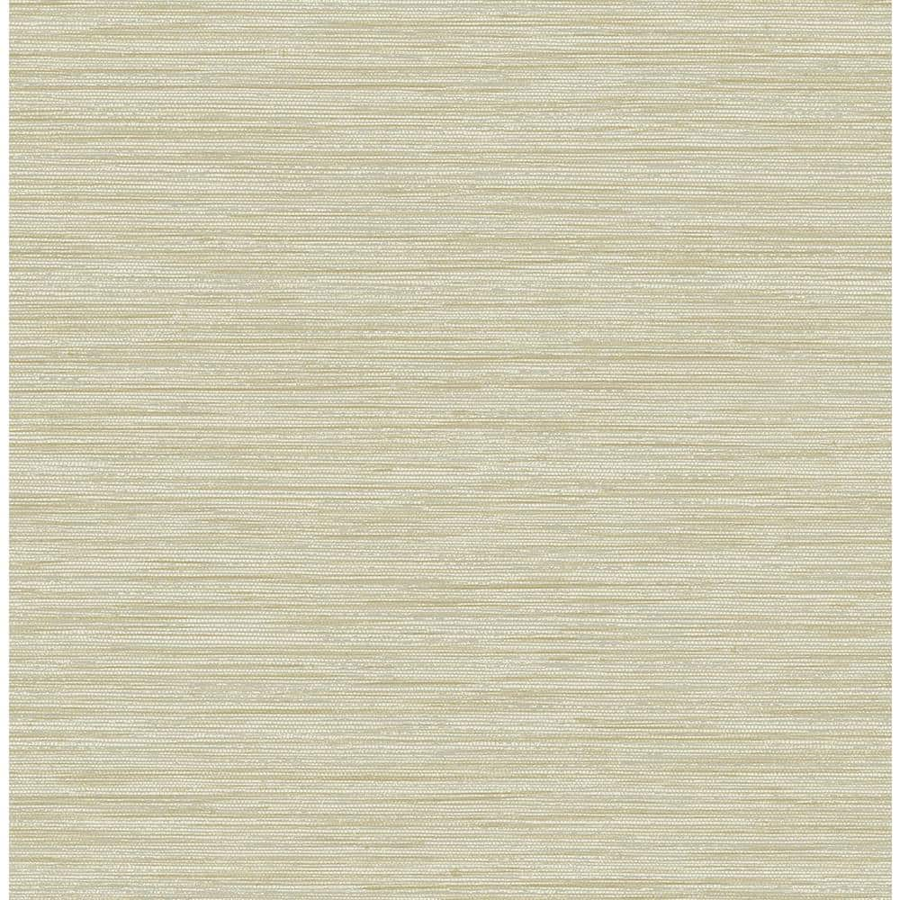 A-Street Prints Sheehan Gold Faux Grasscloth Textured Non-pasted Paper Wallpaper