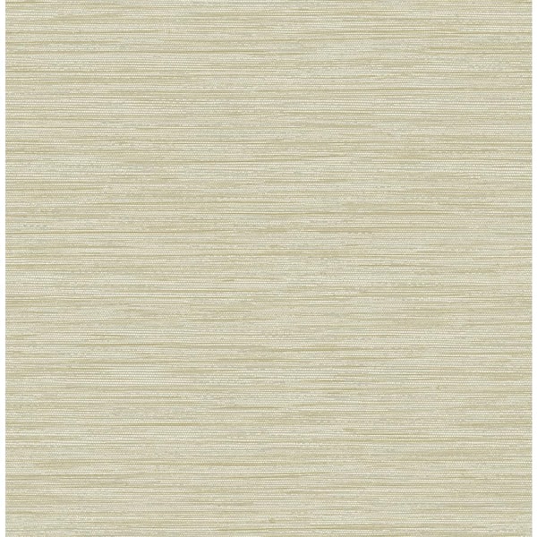 A-Street Prints Sheehan Gold Faux Grasscloth Textured Non-pasted Paper Wallpaper