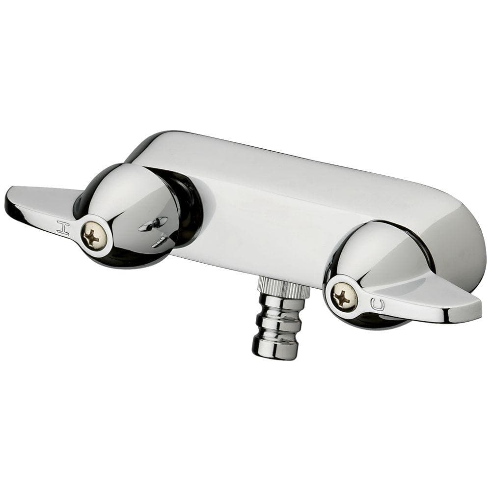 Homewerks Worldwide 1/2 In. Wall-Mount Bath Faucet In Chrome 3220-40-CH ...