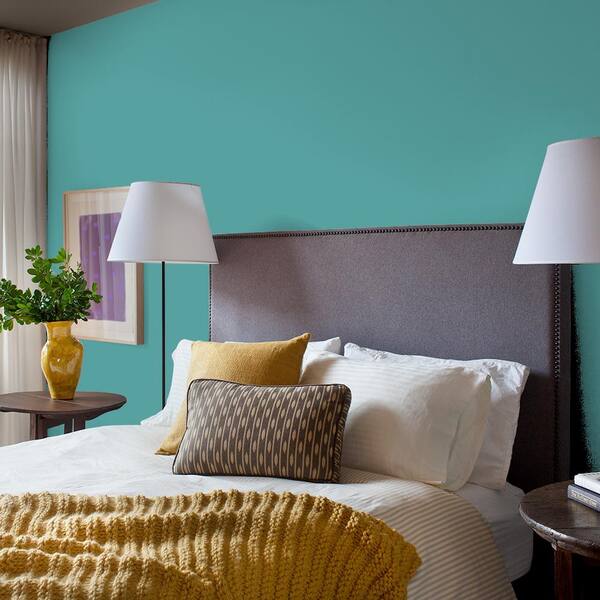 teal latex paint