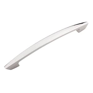 Velocity Collection 6-1/4 in. (160 mm) Polished Nickel Cabinet Drawer/Door Pull