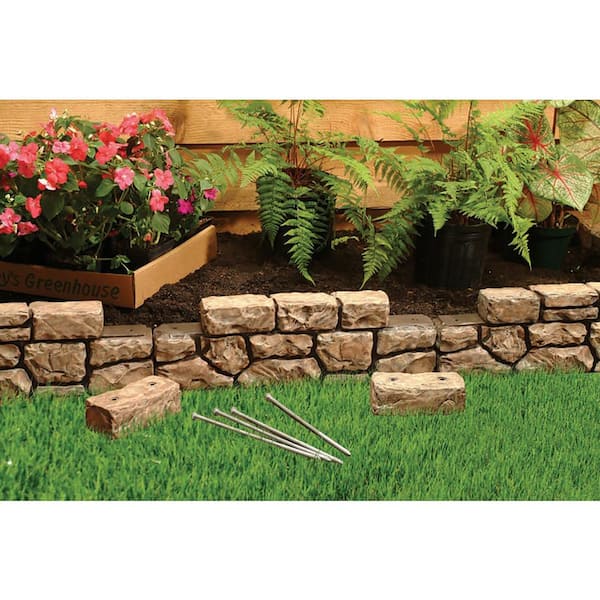 Dalen Products 6 in. x 10 ft. StoneWall Border Dalen Products 6 in. x 10 ft. StoneWall Border