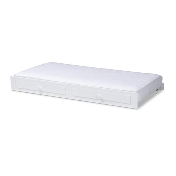 Baxton Studio Cintia White Twin Trundle