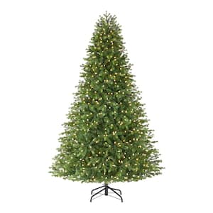 7.5 ft Tahoe Black Spruce Pre-Lit LED Artificial Christmas Tree with 750 Color Changing C3 Lights