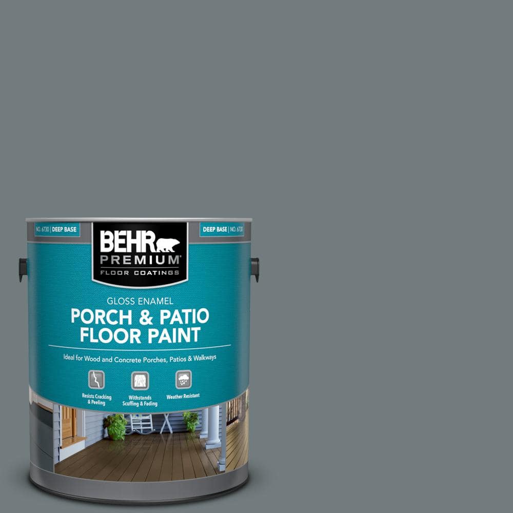 1 gal. #PPU25-19 Ocean Swell Gloss Enamel Interior/Exterior Porch and Patio Floor Paint price history on PriceWatchPro