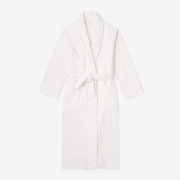 The Company Store Company Plush Family Women's XX-Large Cream Robe