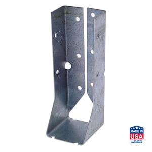 LUC 2 in. x 6 in. Stainless-Steel Face-Mount Concealed-Flange Joist Hanger for Nominal Lumber