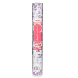 Creative Covering Lavender Toile 18 in. x 60 ft. Adhesive Shelf and Drawer Liner