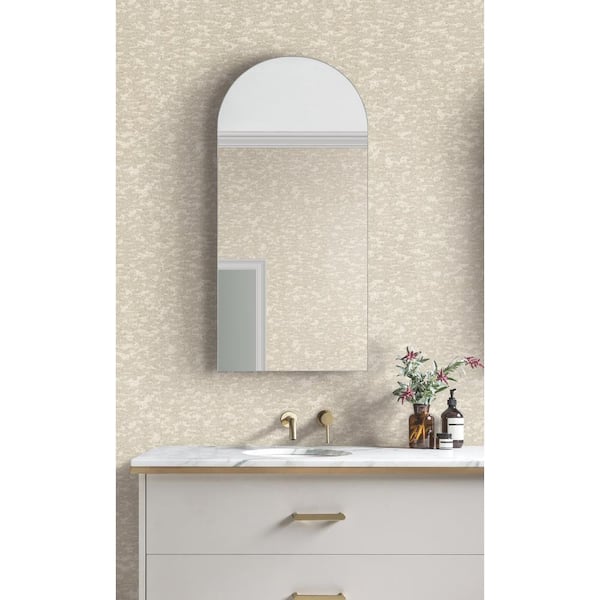 Weathered Cypress White Matte Paper Non-Pasted Wallpaper