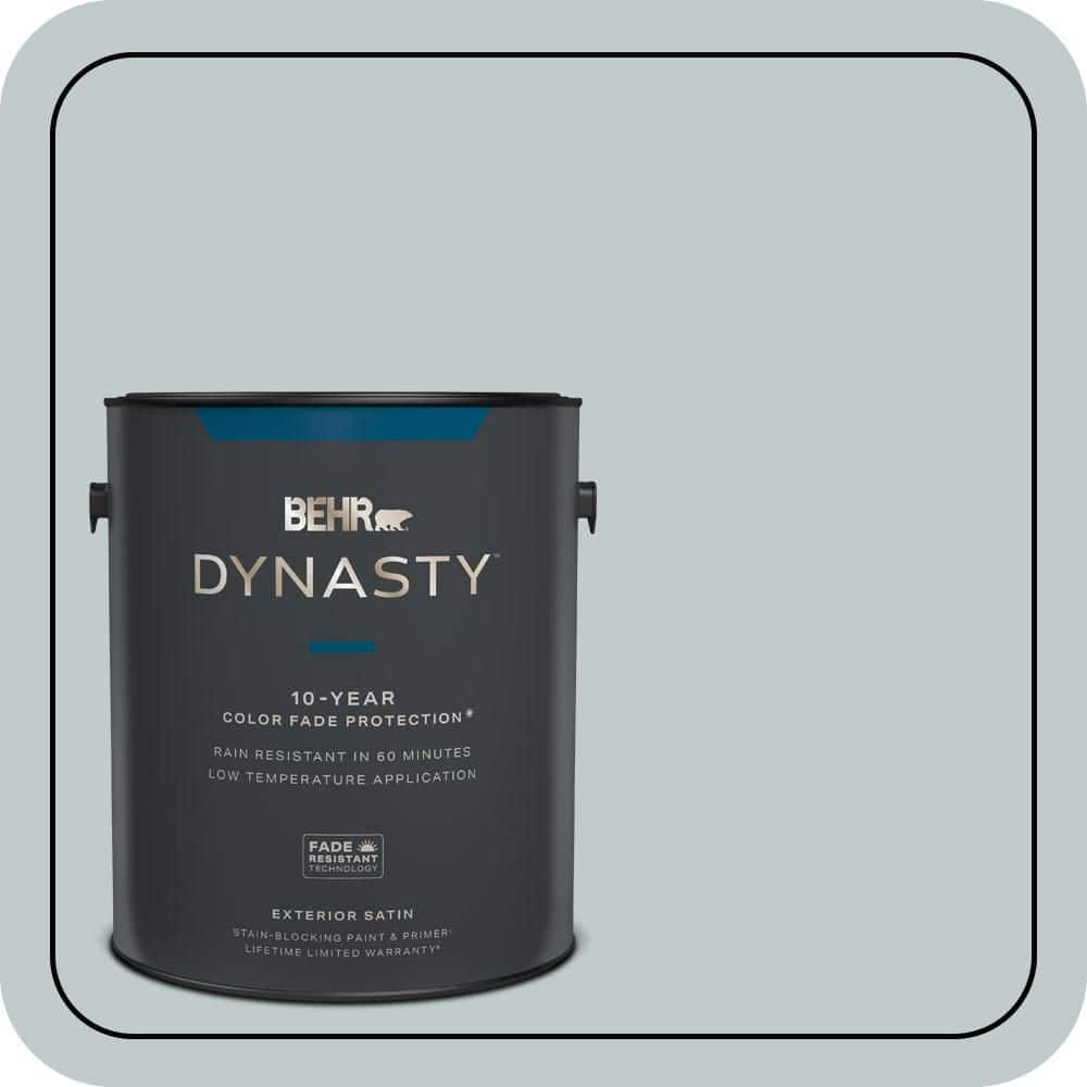 1 gal. #730E-3 River Rock Satin Enamel Exterior Stain-Blocking Paint & Primer price history on PriceWatchPro