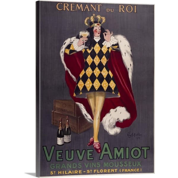 "Veuve Amiot" by Great BIG Canvas Canvas Wall Art