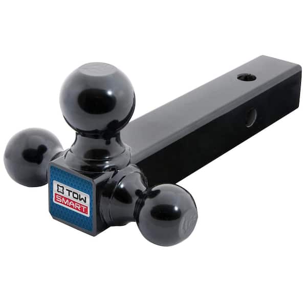 TowSmart Class 3 Up to 10,000 lb. 1-7/8 in., 2 in, and 2-5/16 in. Ball Diameters TriBall Adjustable Trailer Hitch Ball Mount