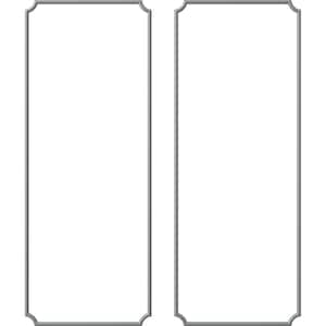 28 in. W x 72 in. H Unfinished Polyurethane Large Classic Panel Moulding Kit (Double Panel)