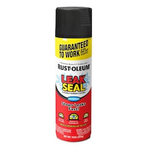 15 oz. LeakSeal Black Flexible Rubber Coating Spray Paint (6-Pack)