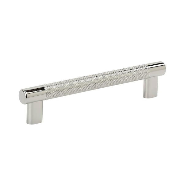 Bronx 6-5/16 in. (160mm) Modern Polished Nickel Bar Cabinet Pull