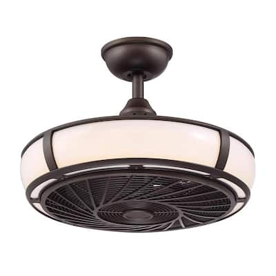 Caged Ceiling Fans With Lights Ceiling Fans The Home Depot