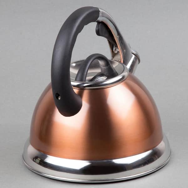 Creative Home 3 Quarts Stainless Steel Whistling Stovetop Tea