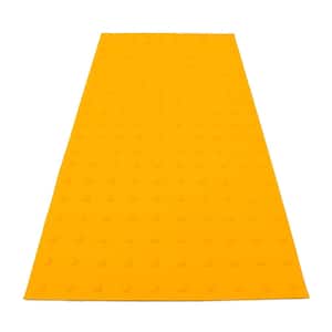 RampUp 24 in. x 4 ft. Federal Yellow ADA Warning Detectable Tile
