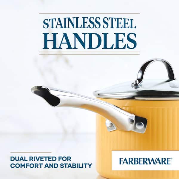 Farberware 8.25 x 10 Classic Stainless Steel Frying Pan Set