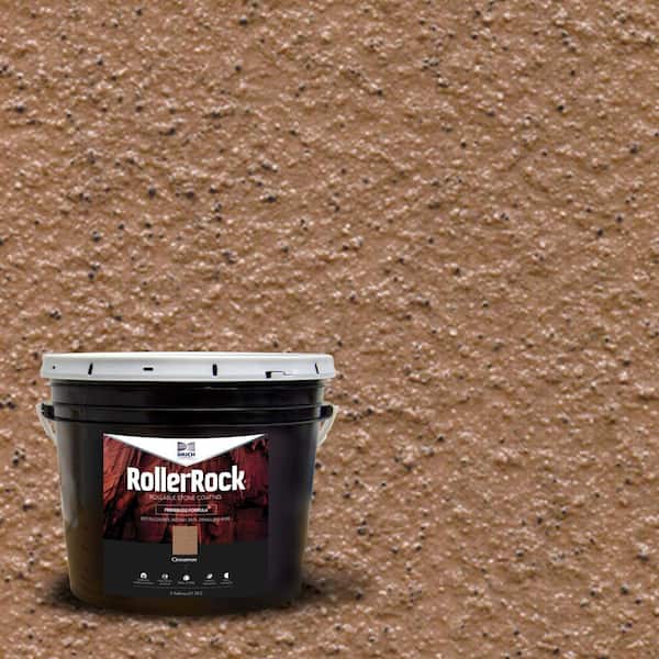 RollerRock 3 gal. Self-Priming Concrete Coating Cinnamon Interior Exterior