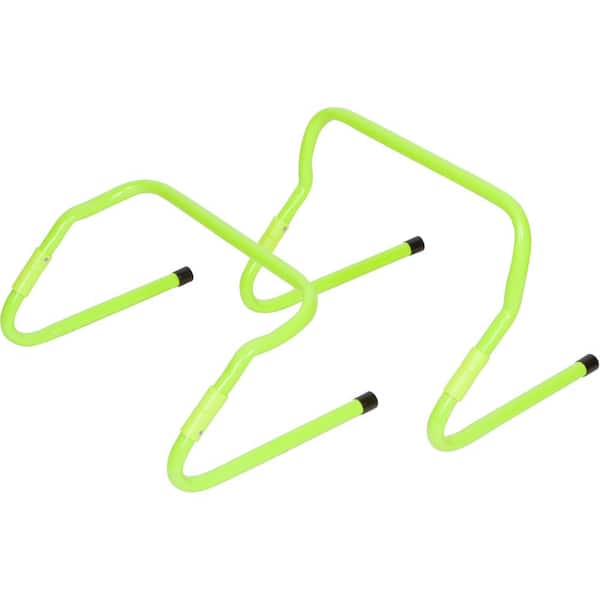Adjustable Speed Training Hurdles (Light Green, Set of 5)